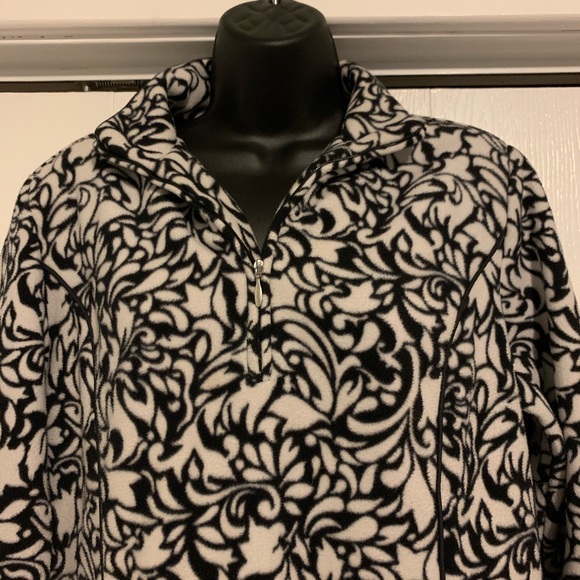 Coldwater Creek performance fleece half-zip - Picture 2 of 7